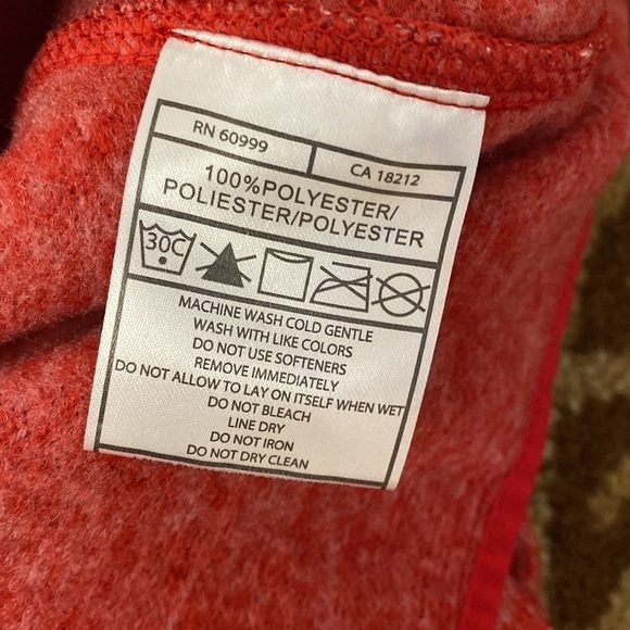 Antigua Women’s L Half-Zip Pullover Sweatshirt preppy Nautical Activewear Red - Picture 10 of 12